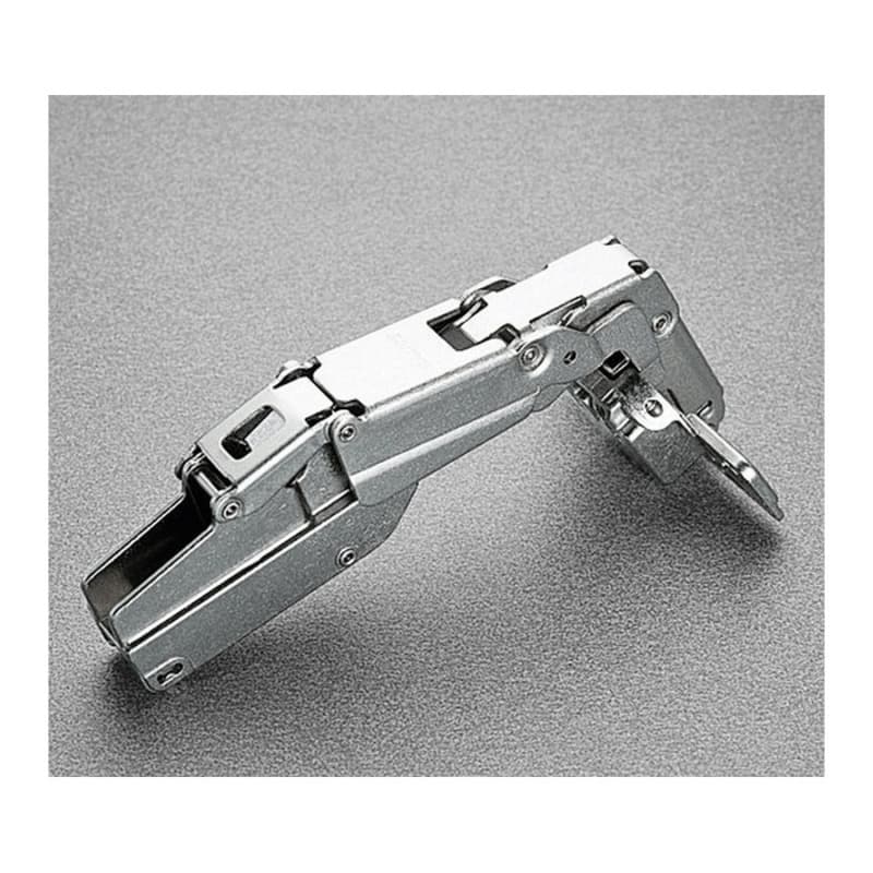 Series 200 165° Opening Hinge, 45mm Bore Pattern, Self-Closing, Inset, Nickel-Plated, Dowelled