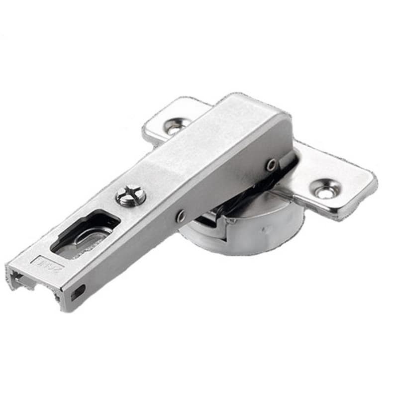 Series 700 Blind Corner 110° Opening Hinge, 45mm Boring Pattern, Silentia+ Soft-Closing, Inset, Dowelled