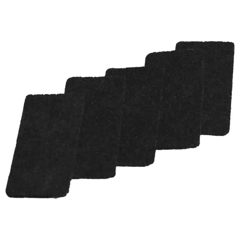Carbon Filter Pack for Waste Bin Lid, Black (5 Pack)