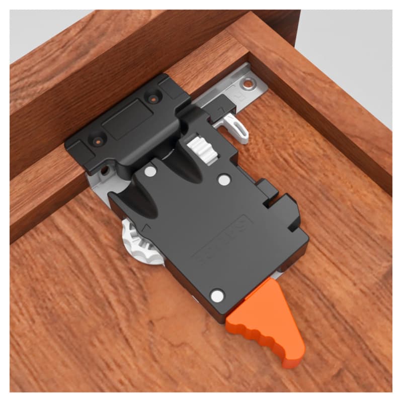 F70 Vertical Mount 4-Way Adjustable Front Locking Device Set