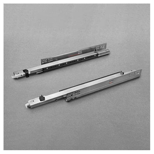 18" Progressa+ Undermount Drawer Slide for Frameless or Blocked-Out Faceframe Applications, 5/8" Material, 170lb Capacity Full Extension with SMOVE Soft-Closing