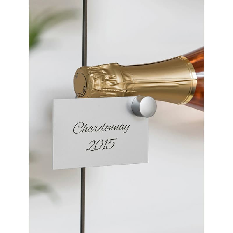 Pin Information Label, Aluminum Finish (240/Box)