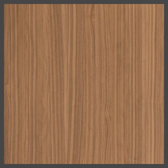 Pura Vita Phenolic-Backed Loose Real Wood Veneer in Noce Naturale with a Natural Walnut Soft Brushed Finish, 49" width x 120" length, 1.3 mm Thick