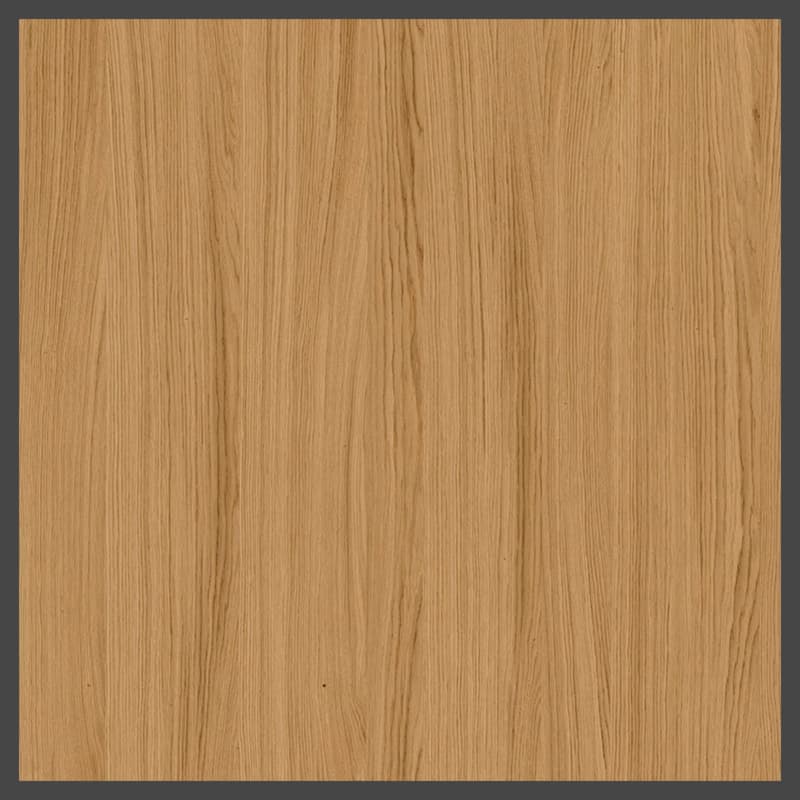 Pura Vita Decorative Panel in Quercia with a Natural Oak Soft Brushed Finish, 49" width x 120" length, 19 mm Thick