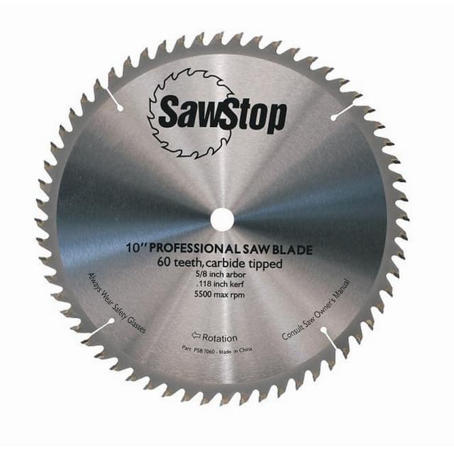 SawStop Standard Carbide-Tipped Saw Blades