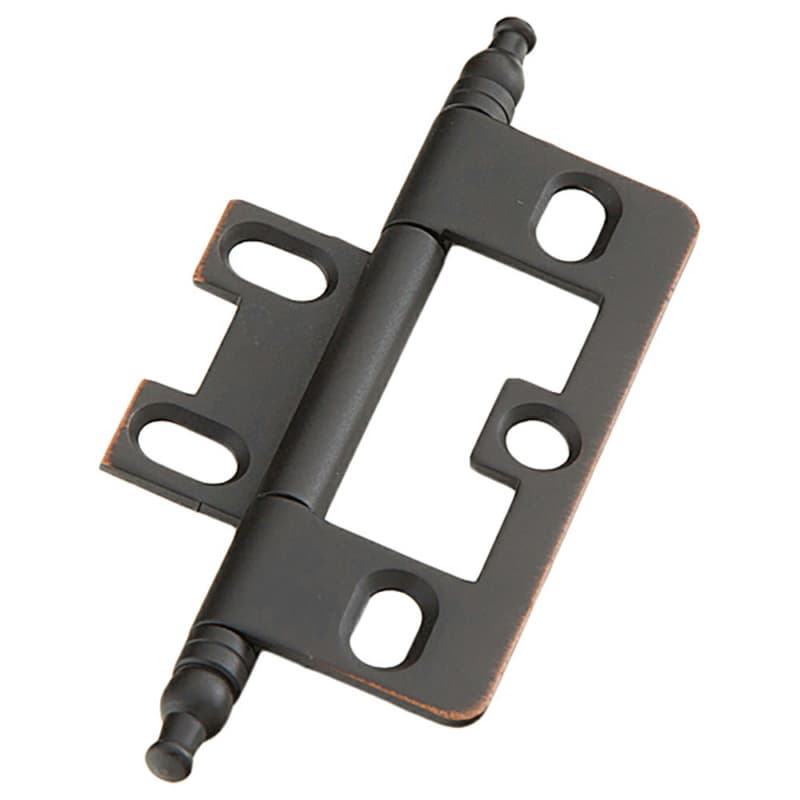 3-5/8" Non-Mortise Ball Tip Hinge, Michelangelo Bronze