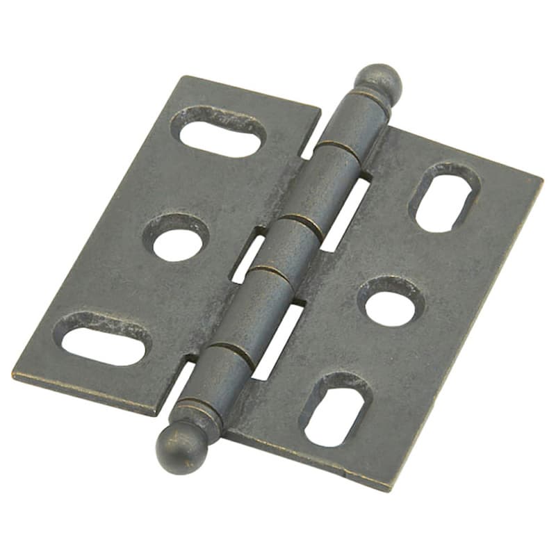 2-5/8" Non-Mortise Ball Tip Hinge, Distressed Bronze