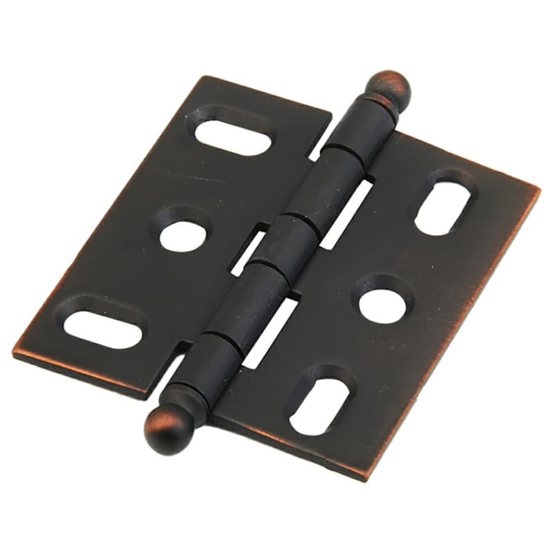 2-5/8" Non-Mortise Ball Tip Hinge, Michelangelo Bronze