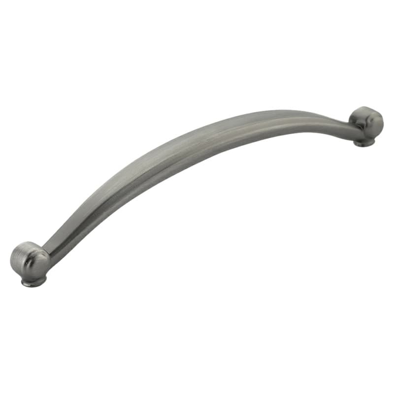 8" Cabriole Cabinet Pull, Antique Nickel