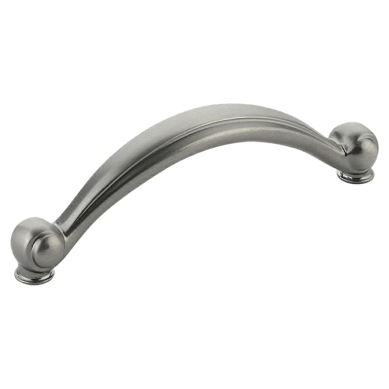 4" Cabriole Cabinet Pull, Antique Nickel