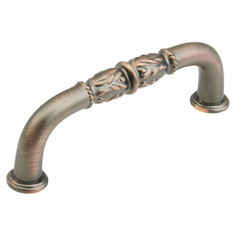 3-3/4" Meridian Cabinet Pull, Aurora Bronze