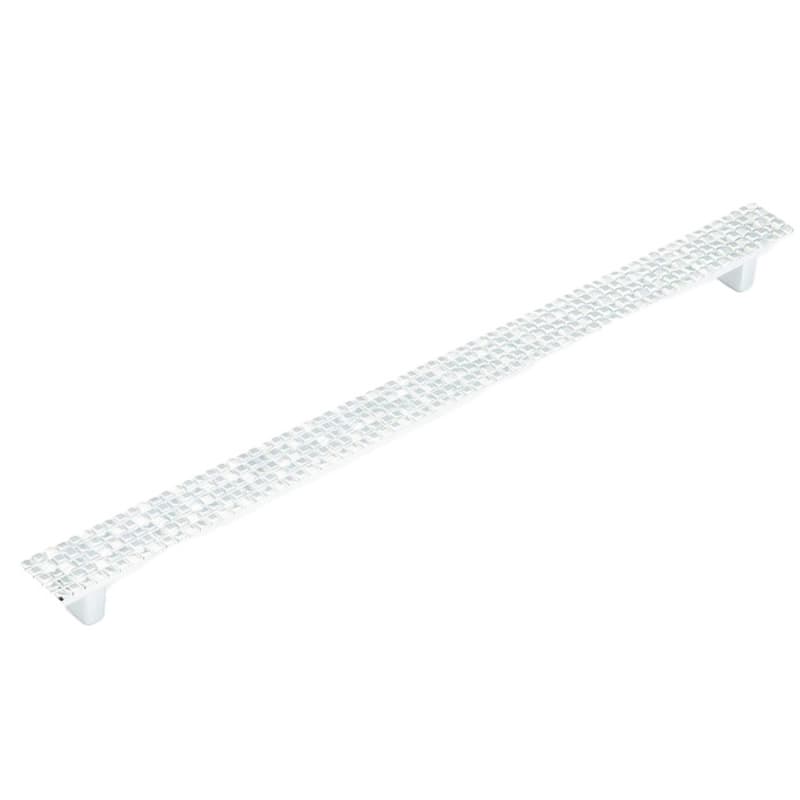 12-5/8" Mosaic Cabinet Pull, Polished Chrome