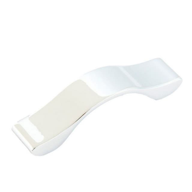 64mm Wave Cabinet Pull, Polished Chrome