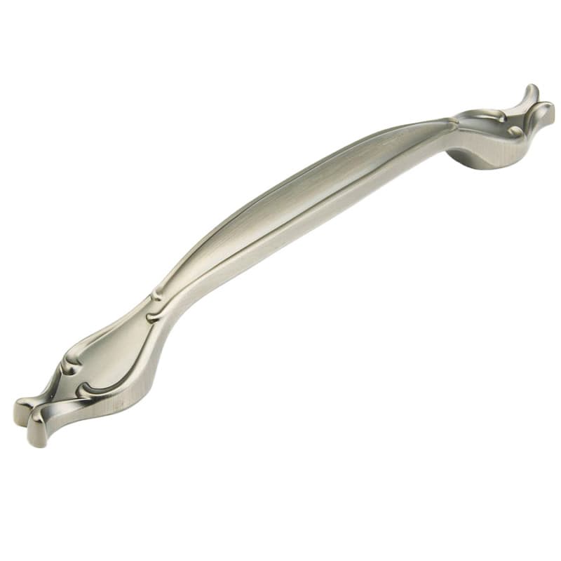 8" French Farm Cabinet Pull, Antique Nickel