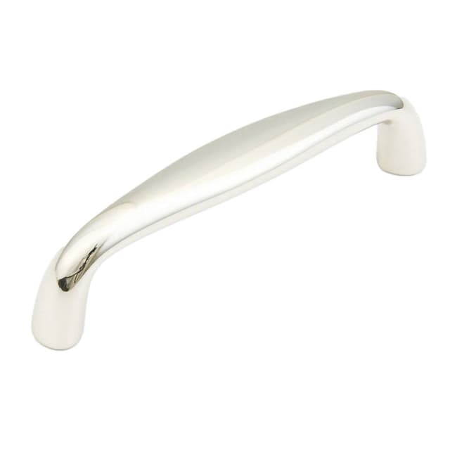 3" Traditional Cabinet Pull, Polished Nickel