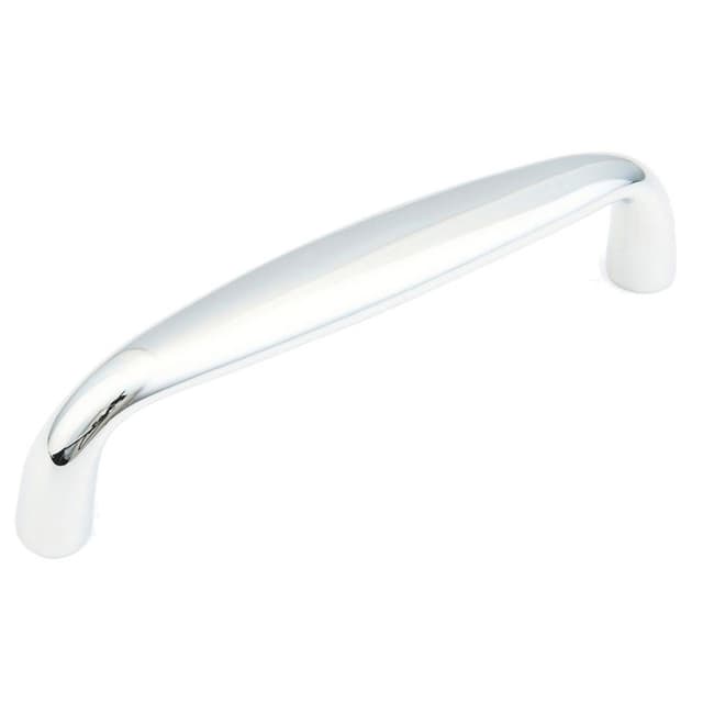 4" Traditional Cabinet Pull, Polished Chrome