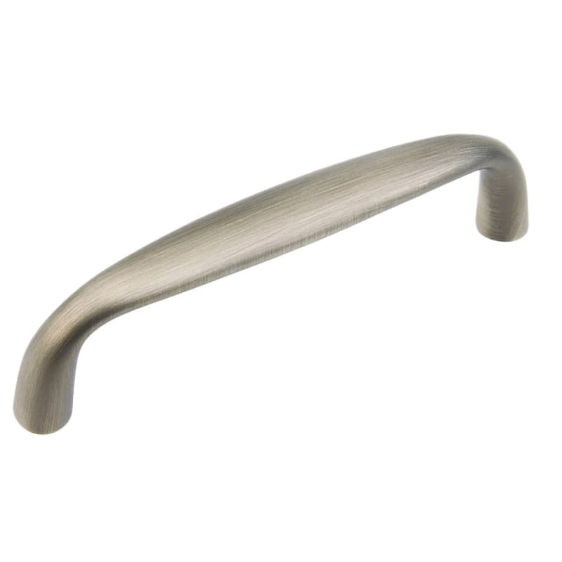 4" Traditional Cabinet Pull, Antique Nickel