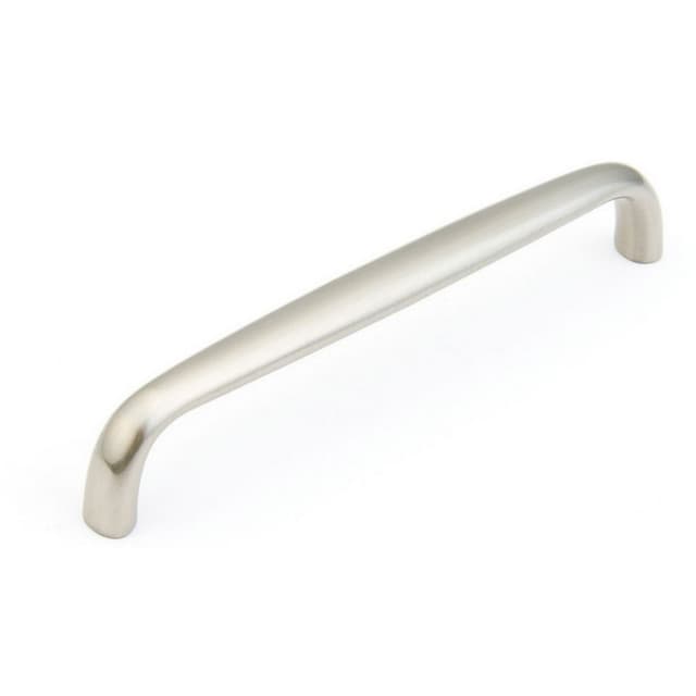 6" Traditional Cabinet Pull, Satin Nickel