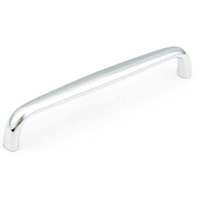 6" Traditional Cabinet Pull, Polished Chrome