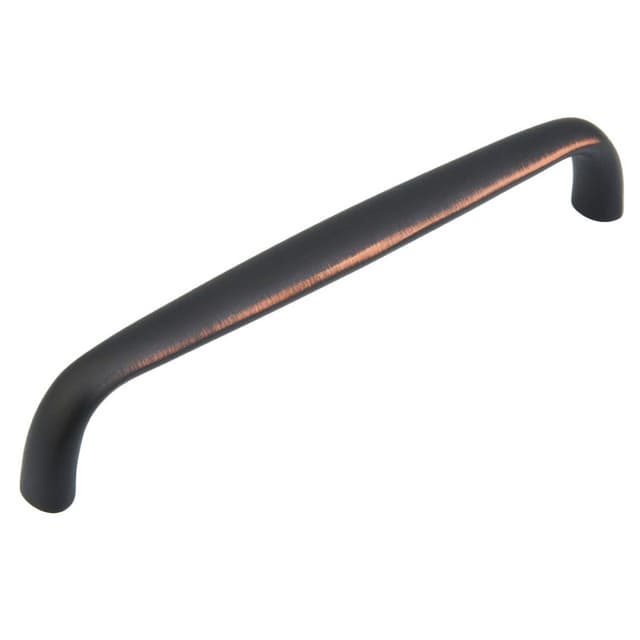 6" Traditional Cabinet Pull, Michelangelo Bronze