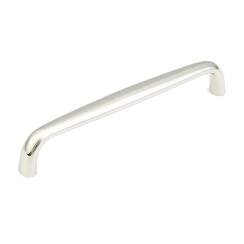 6" Traditional Cabinet Pull, Polished Nickel