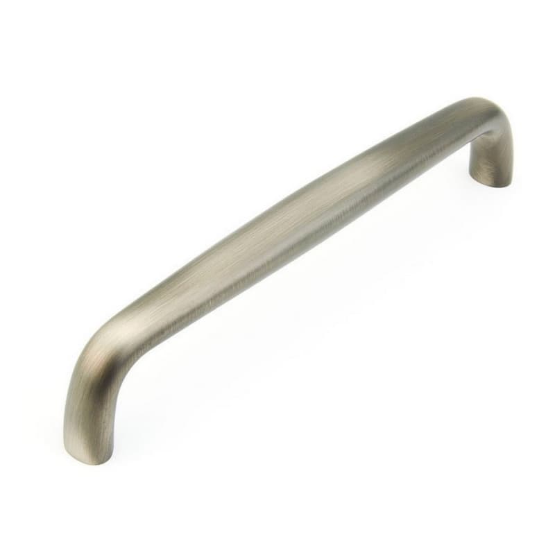 10" Traditional Cabinet Pull, Antique Nickel