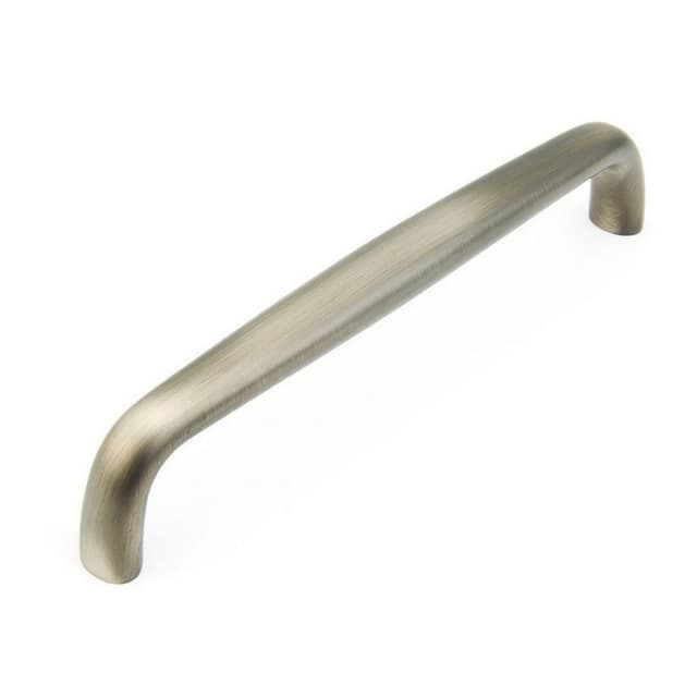 10" Traditional Cabinet Pull, Antique Nickel