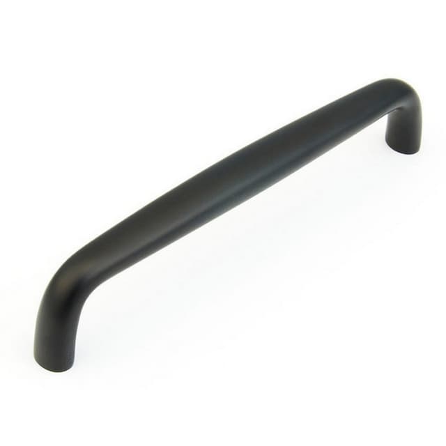 10" Traditional Cabinet Pull, Flat Black