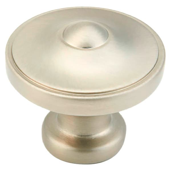 1-1/4" Charlevoix Round Knob, Satin Nickel