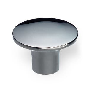 1-1/4" 22022 Series Round Cabinet Knob, Polished Chrome