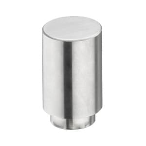 25/32" 44141 Series Cabinet Knob, Brushed Stainless Steel