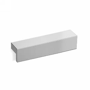 2-1/2" 33756 Series Cabinet Finger Pull, Clear Anodized