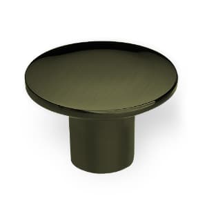 1-1/4" 22022 Series Round Cabinet Knob, Dark Nickel