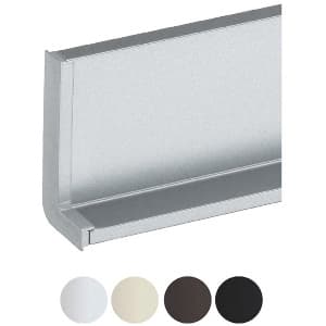 2-5/16" 6K376 Series Right Side L-Shape Cap, Nickel