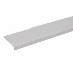30-1/4" 33793 Series Cabinet Tab Pull, Clear Anodized