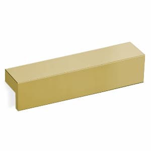 2-1/2" 33756 Series Cabinet Finger Pull, Matte Gold