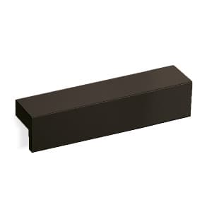 2-1/2" 33756 Series Cabinet Finger Pull, Matte Black
