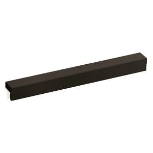 7-1/2" 33756 Series Cabinet Finger Pull, Matte Black