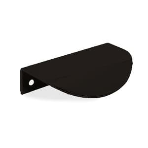 2-1/2" 2Z245 Series Cabinet Tab Pull, Matte Black