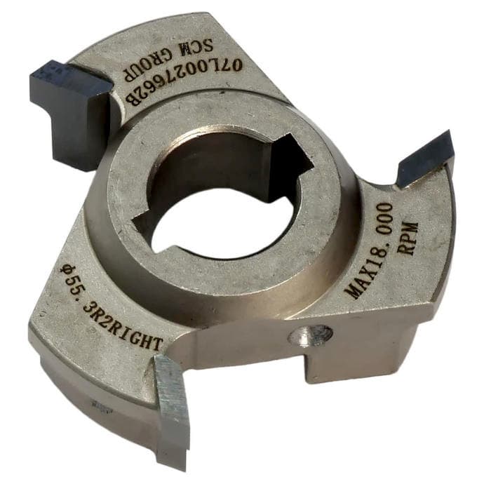 SCM Top and Bottom Carbide Trimmer, 2 mm Radius, Right Hand