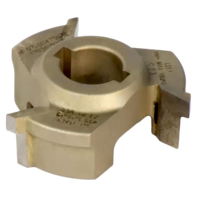 SCM Top and Bottom Carbide Trimmer, 1 mm Radius, 55.3 x 21x16, Left Hand