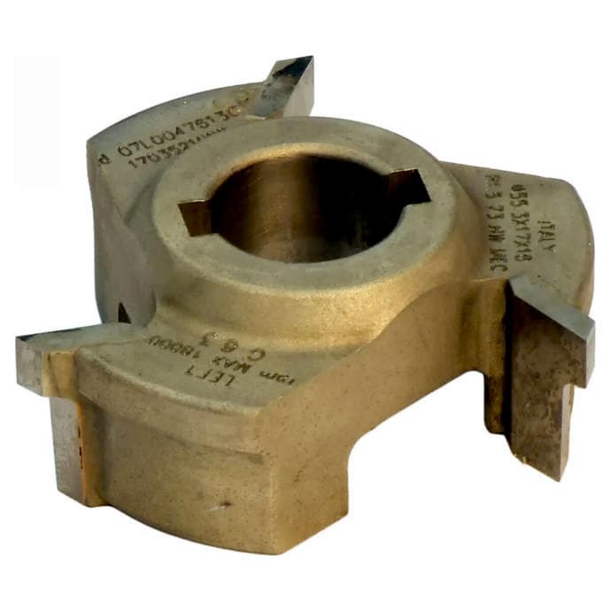 SCM Top and Bottom Carbide Trimmer, 1.5 mm Radius, Left Hand