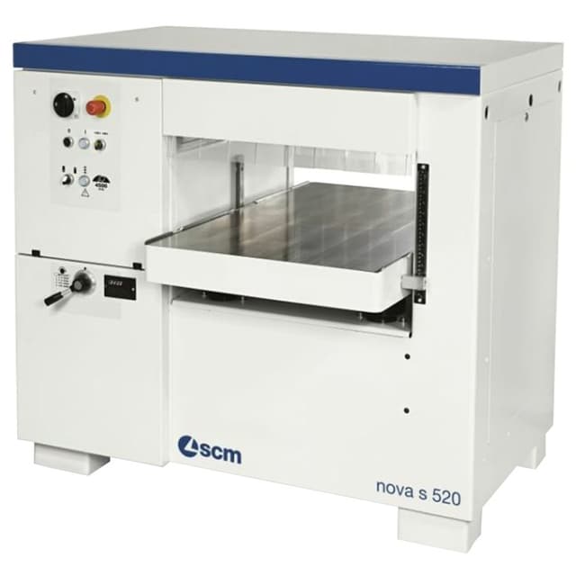 SCM 3-Phase 11Hp 20" Planer w/Xylent cutterblock Planer & 2 idle-bed rollers