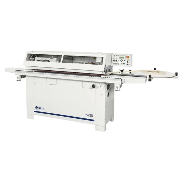 SCM ME 25 Minimax 3mm Tooling Edgebander with Single-Blade End Trim Unit, 3 Phase