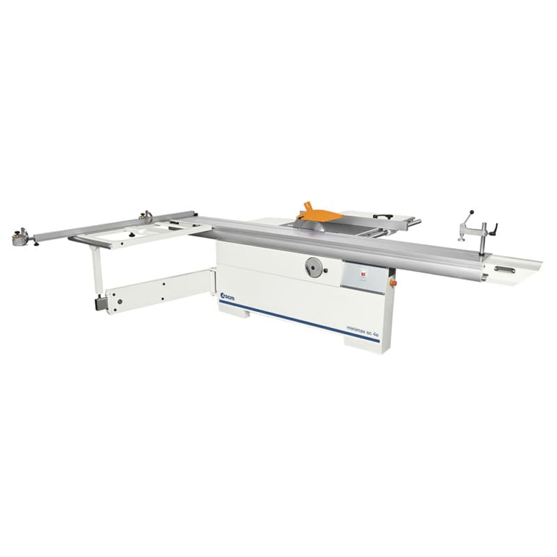 Minimax Single-Phase 4.8Hp 10.5' Manual Sliding Table Saw w/tilting 12" main blade, DADO & 50" rip capacity