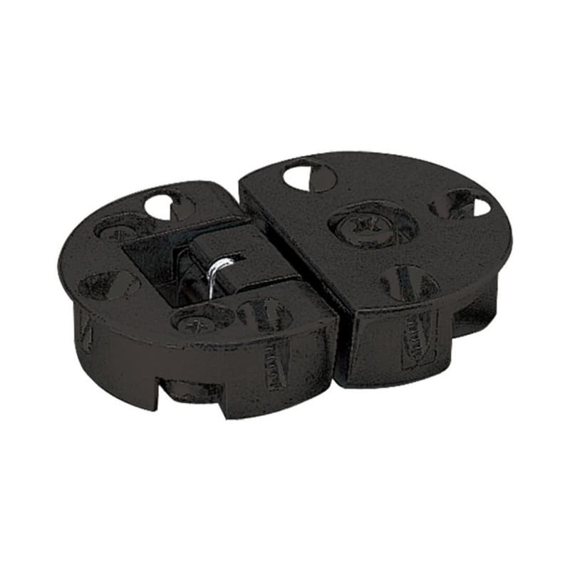 3-Way Adjustable Drop 90° Opening Hinge, Nickel-Plated
