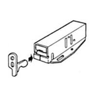 Non-Magnetic Tutch Latch, Zinc Plated