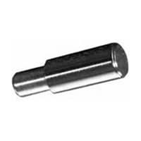 Straight Shelf Support with 5mm Peg, Nickel Plated
