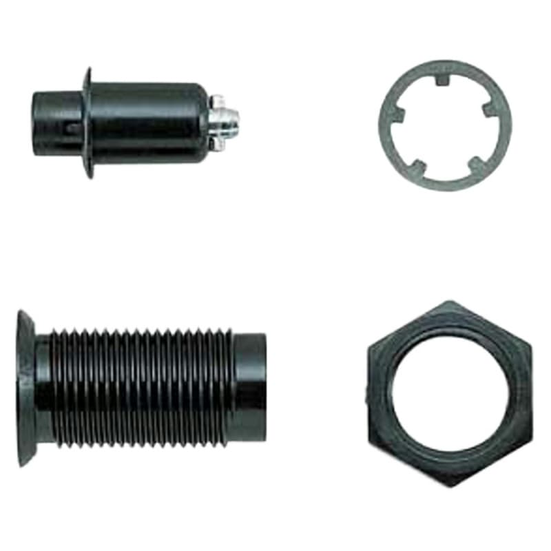 26.5mm Push Lock Fastener (Mini/Flush Type), Black