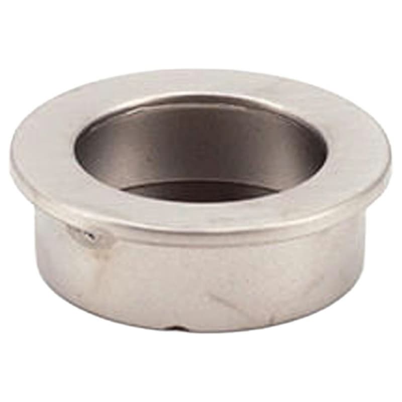 1-9/16" Recessed Finger Pull, Satin Nickel